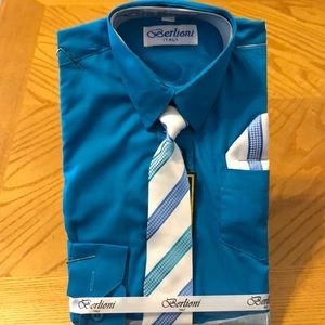 3 Piece Boy’s Shirt Set Berlioni